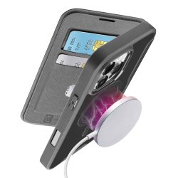 Cellularline 8018080483813 coque de protection pour téléphones portables 16 cm (6.3") Folio Noir