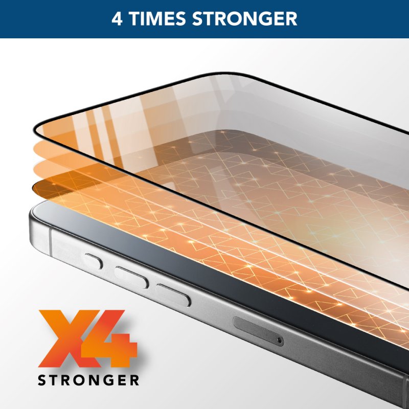 Cellularline Xtreme Glass iPhone 16