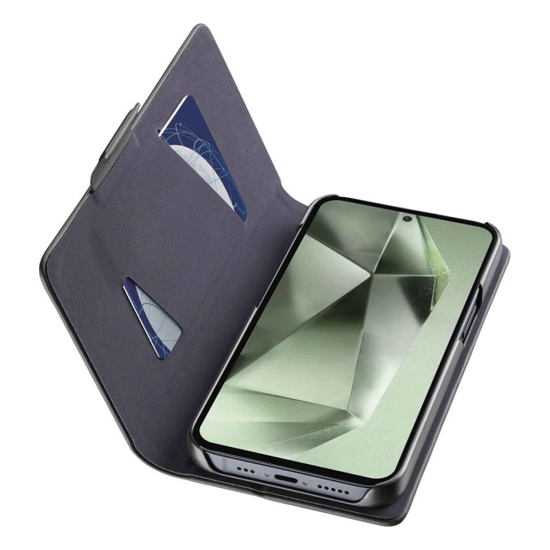 Cellularline Book Case fr Samsung S24 FE Black