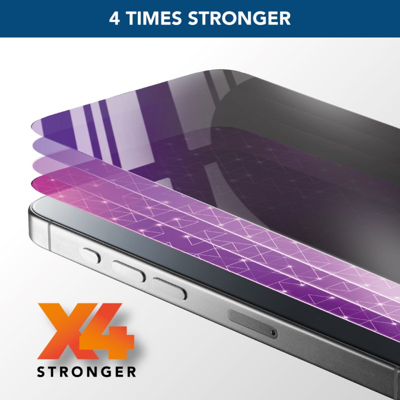 Cellularline Xtreme Glass Privacy fr Apple iPhone 16e