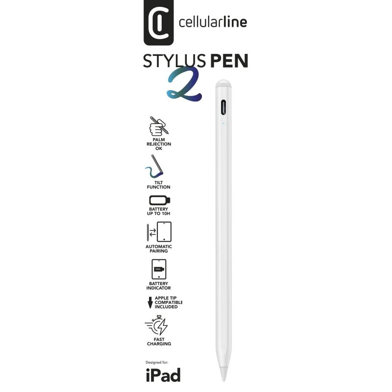 Cellularline Stylus Pen iPad White