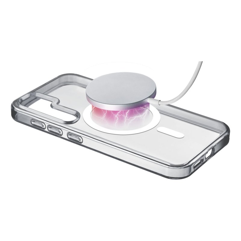 Cellularline Gloss MagSafe Case MAG fr Samsung S25 Clear