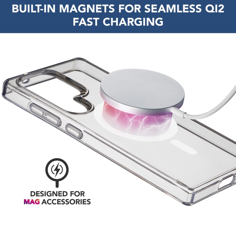 Cellularline 8018080491382 coque de protection pour téléphones portables 17,3 cm (6.8") Housse Transparent