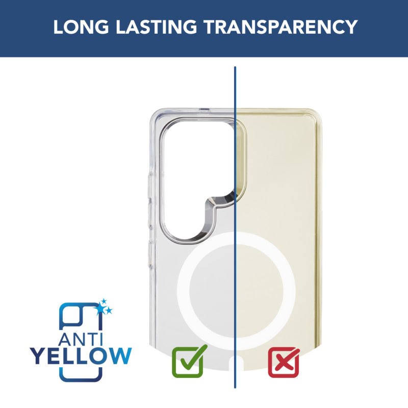 Cellularline Gloss MagSafe Case MAG Samsung S25 Ultra Clear