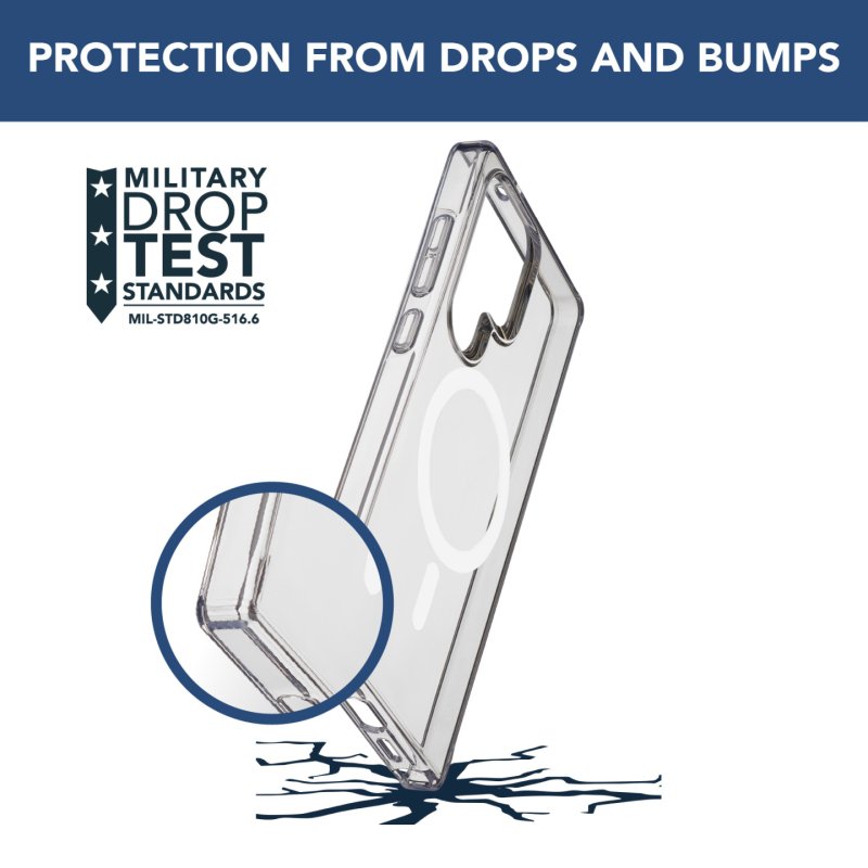 Cellularline 8018080491382 coque de protection pour téléphones portables 17,3 cm (6.8") Housse Transparent