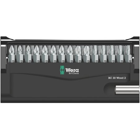 Wera 2 SB screwdriver bit 30 pc(s)