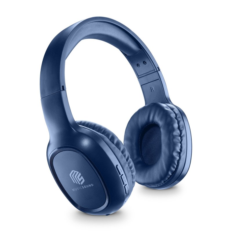 Cellularline Music & Sound Bluetooth Headphone BASIC Blue