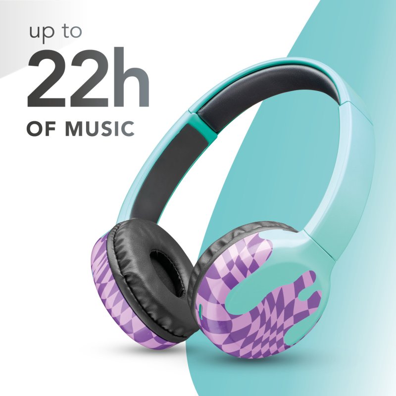 Music Sound 8018080486661 Casque Sans fil Arceau Appels/Musique Bluetooth Vert