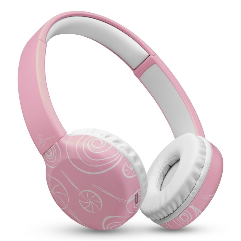 Music Sound 8018080486685 Casque Sans fil Arceau Appels/Musique Bluetooth Rose