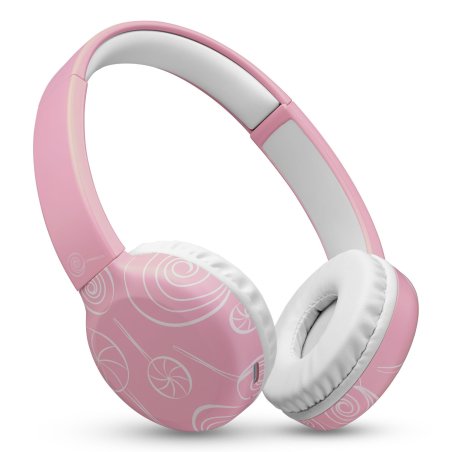 Music Sound 8018080486685 Headset Wireless Head-band Calls/Music Bluetooth Pink