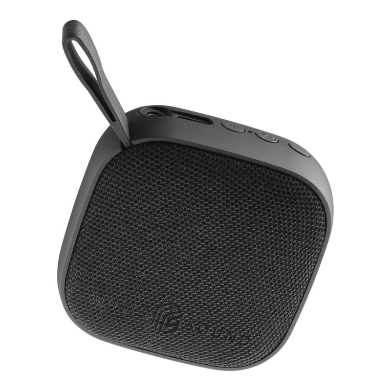 Music Sound 8018080490491 Enceinte portable mono Noir 3 W