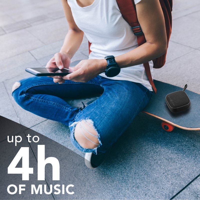 Cellularline Music & Sound Bluetooth Wireless Speaker Mini Bla