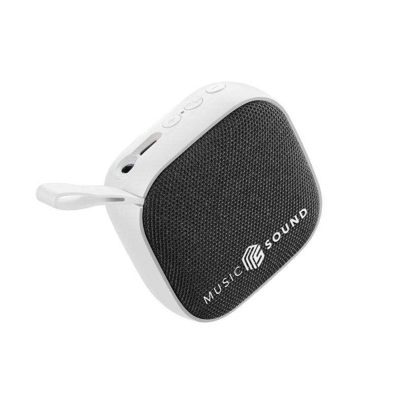Music Sound 8018080490484 Mono portable speaker White 3 W