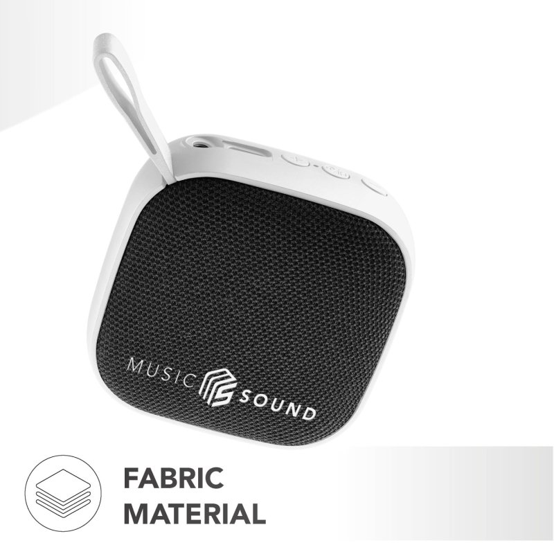 Cellularline Music & Sound Bluetooth Wireless Speaker Mini Whi