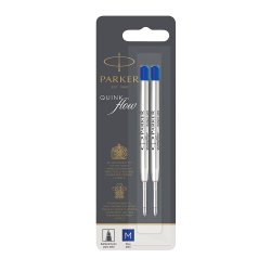Parker 1950373 pen refill Medium Blue 2 pc(s)