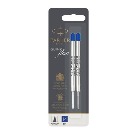 Parker 1950373 recharge pour stylos Moyen Bleu 2 pièce(s)