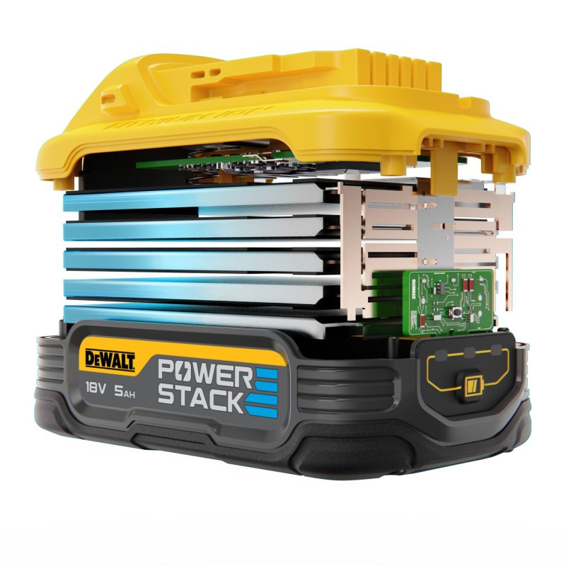 DEWALT Powerstack Akku. 18V / 5.0Ah. 2er Set
