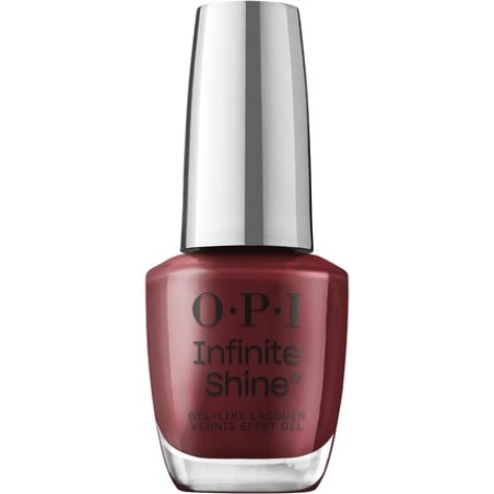 OPI Nail Polish Infinite Shine Long-wear System 2nd Step Gel-Like Nail Varnish Big Apple Red 15ml Raisin' the Bar