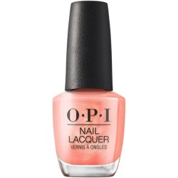 OPI Nail Lacquer Data Peach Pink Nail Polish from the Me Myself Spring '23 Collection 0.5 fl oz
