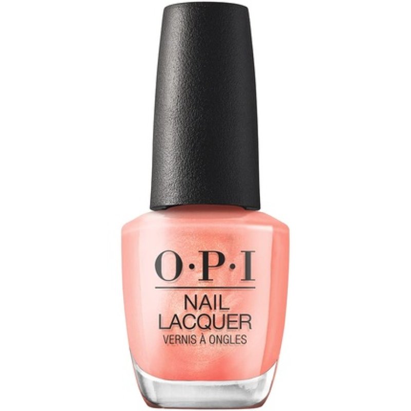 OPI Nail Lacquer Data Peach Pink Nail Polish from the Me Myself Spring '23 Collection 0.5 fl oz