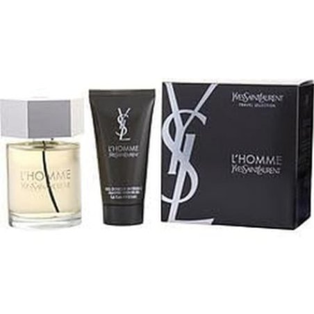 Lhomme by Yves Saint Laurent for Men 2 Piece Gift Set 3.3oz EDT Spray 1.6oz