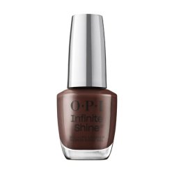 OPI Infinite Shine Long-Wear Dark Crème Finish Opaque Brown Nail Polish 0.5 fl oz