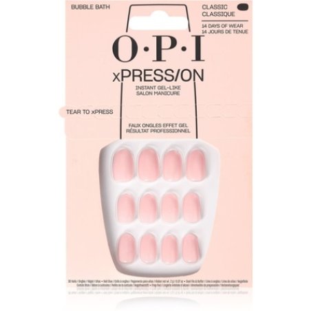 OPI xPRESSON Artificial Nails Tonos Icónicos Bubble Bath 30 u