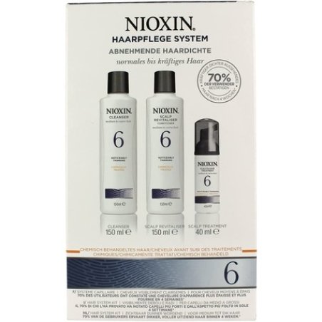 Nioxin Starter Kit System 6 - 3 Pieces