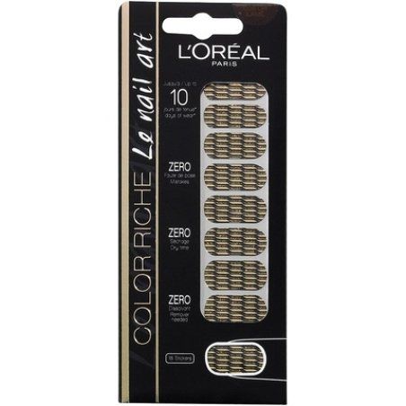 L'Oréal Paris Color Riche Nail 008 Gold Lame 18 Stickers