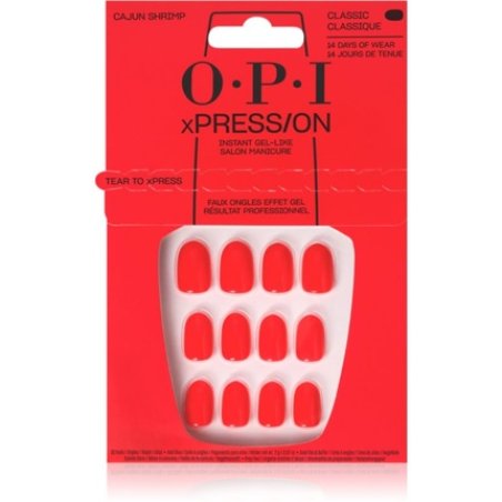 OPI xPRESSON Artificial Nails Cajun Shrimp 30 pcs