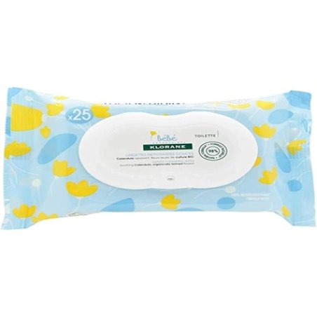 Klorane Baby 25 Gentle Cleansing Wipes