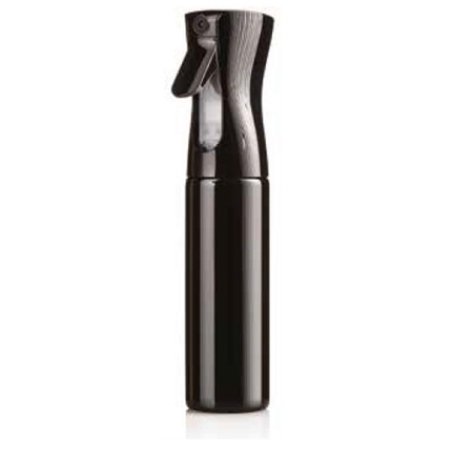 Professional Hair Care Spray Bottle Sprayer with Continuous Spray Function Black 300ml