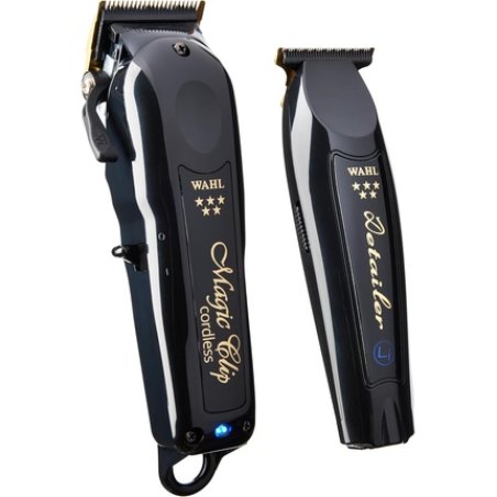 Wahl Cordless Barber Combo with Magic Clip & Detailer Li - Titanium Blades