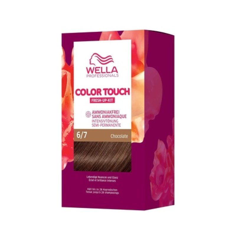 Wella Professionals Color Touch Ammonia-Free Semi-Permanent Hair Color for Color Refreshing and Gray Hair Coverage with