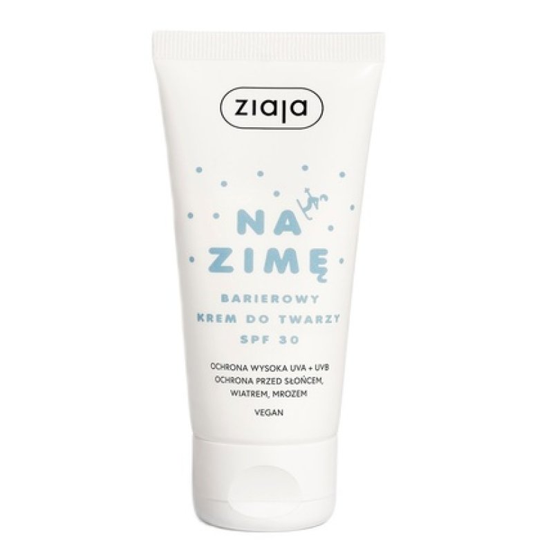 Ziaja Winter Barrier Face Cream Spf 30 50ml - Protects And Hydrates Your Skin