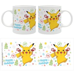 Pikachu Christmas Mug - 320ml