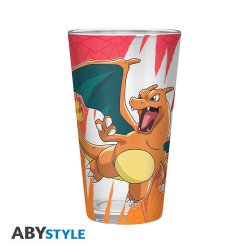 POKEMON Large Glass Premium - Charizard - 400ml