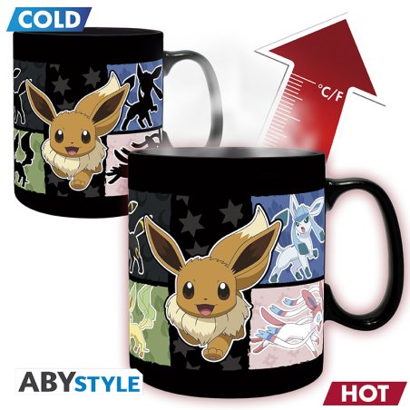 POKEMON Mug Heat Change - Eevee - 460 ml