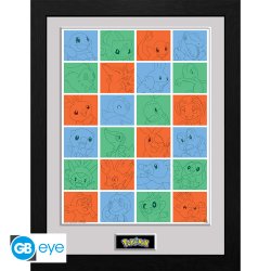 Framed Print First Partner Grid - 30.5 x 40.6 cm