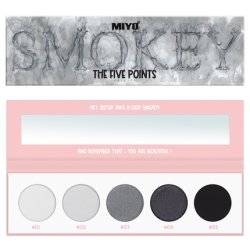 Miyo The Five Points Smokey Eyeshadow Palette 02 - 65g