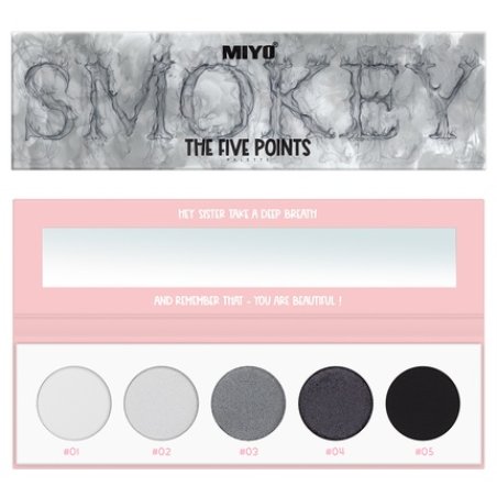 Miyo The Five Points Smokey Eyeshadow Palette 02 - 65g