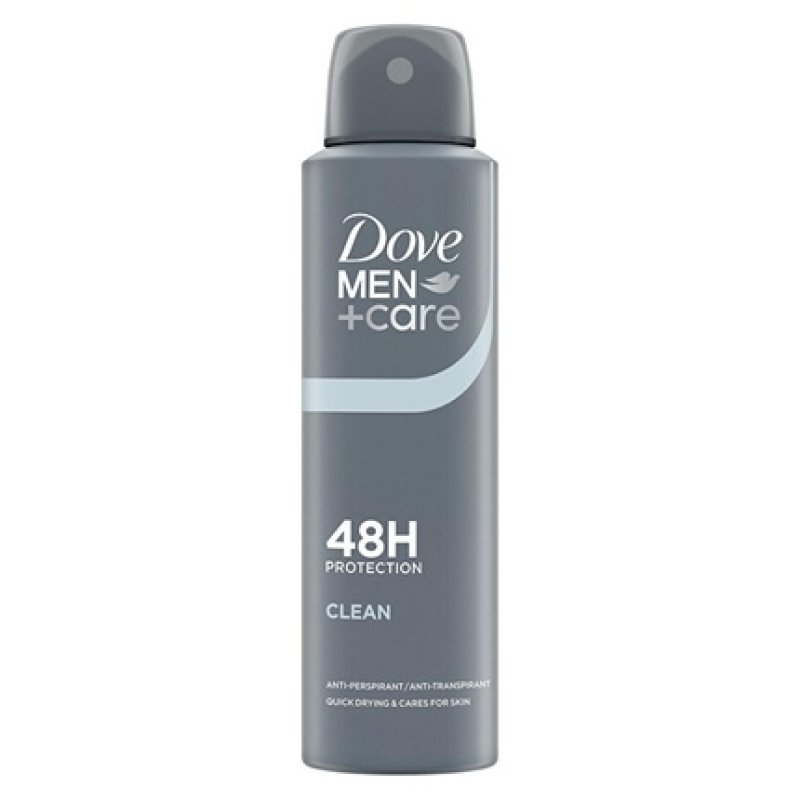 Dove Antiperspirant Spray Men Care Clean - 150 Ml