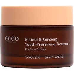 ONDO BEAUTY 36.5 Peptides & Ginseng Neck Treatment TOK-TOK Antiaging Cream 50ml
