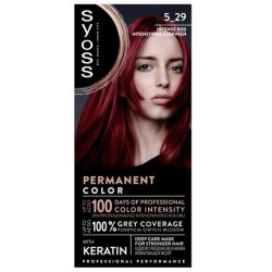 Syoss Permanent Hair Color 5-29 Intense Red