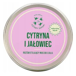 Mydlarnia Cztery Szpaki Illuminating Body Mousse Lemon And Juniper 150ml