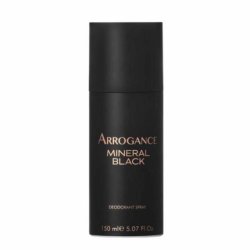 Arrogance St Arrogance Mineral Black Deodorant Spray 150 Milliliters