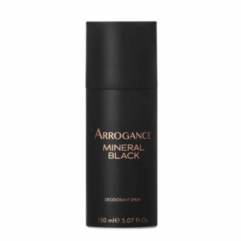 Arrogance St Arrogance Mineral Black Deodorant Spray 150 Milliliters