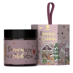 Hiskin Soy Candle Orange In Chocolate 100g