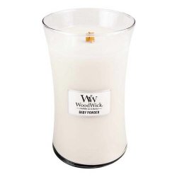 Woodwick Large Hourglass Scented Candle Black Cherry with Crackling Wick Burn Time Up to 130 Hours