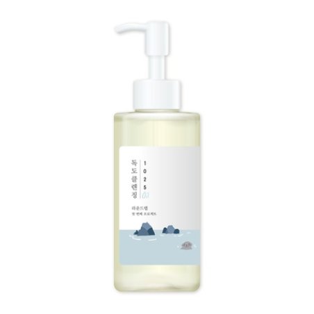 ROUND LAB 1025 Dokdo Cleansing Oil 200ml Alcohol-Free Blackhead Removal Unscented